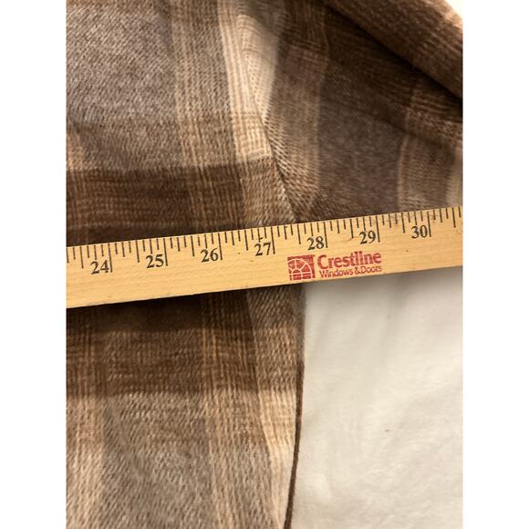 Banana Republic XXL Women’s Shacket Pockets Soft Neutral Cabin Lodgecore - Picture 4 of 6